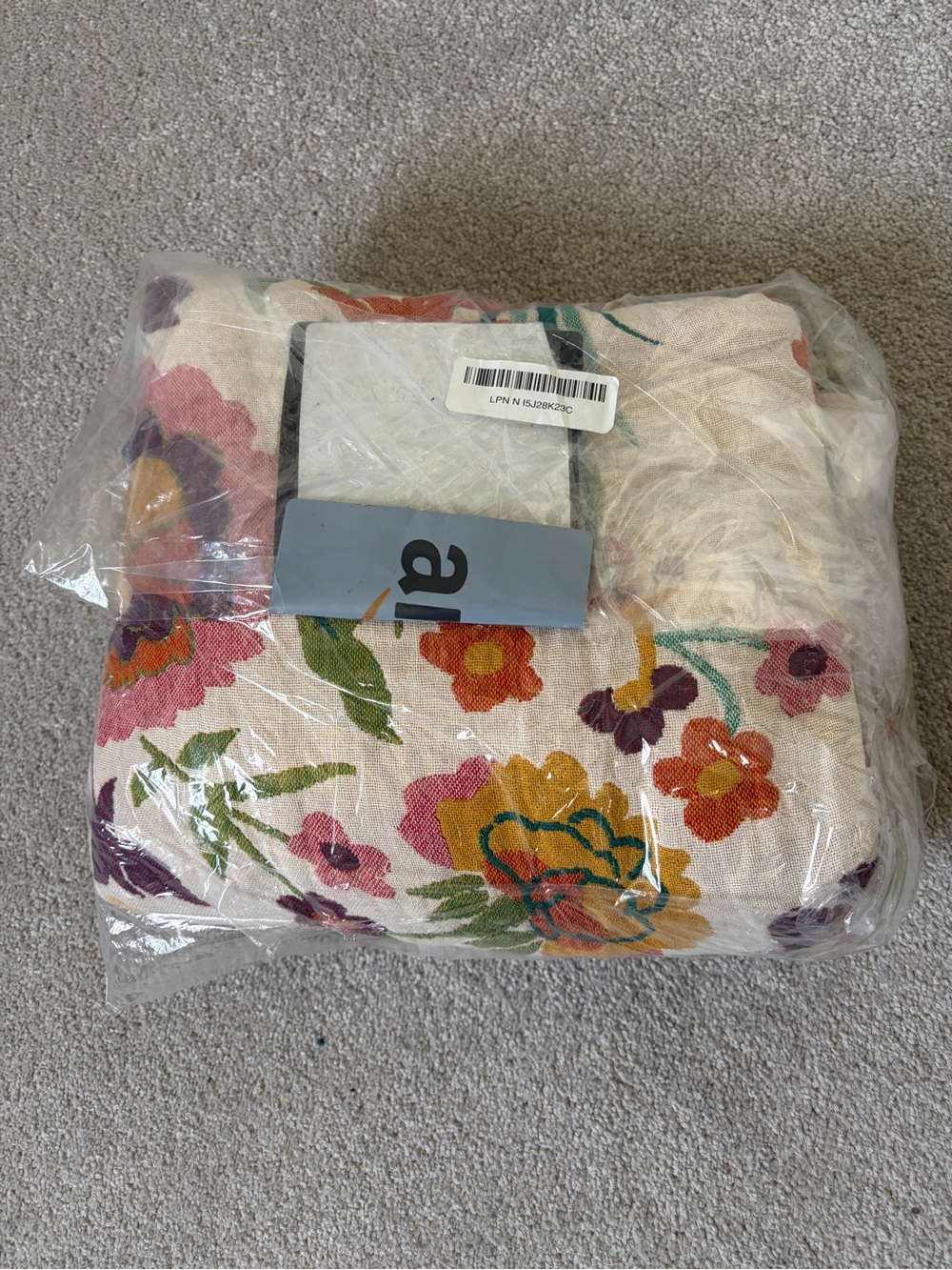 🔥🆕🔥 Reversible 100% Cotton Jacquard Floral Throw Blanket - 60x80 - Picture 8 of 8